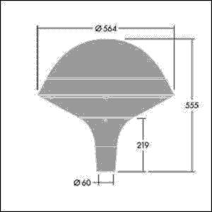 Thorn LED-Leuchtenkopf PLI R 24L #96668700