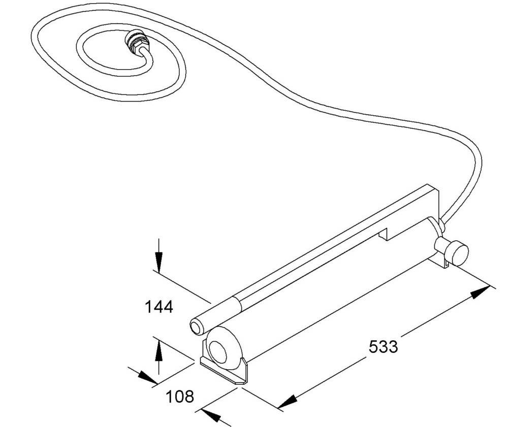 Niedax Hydraulikpumpe manuell W-HPM 700