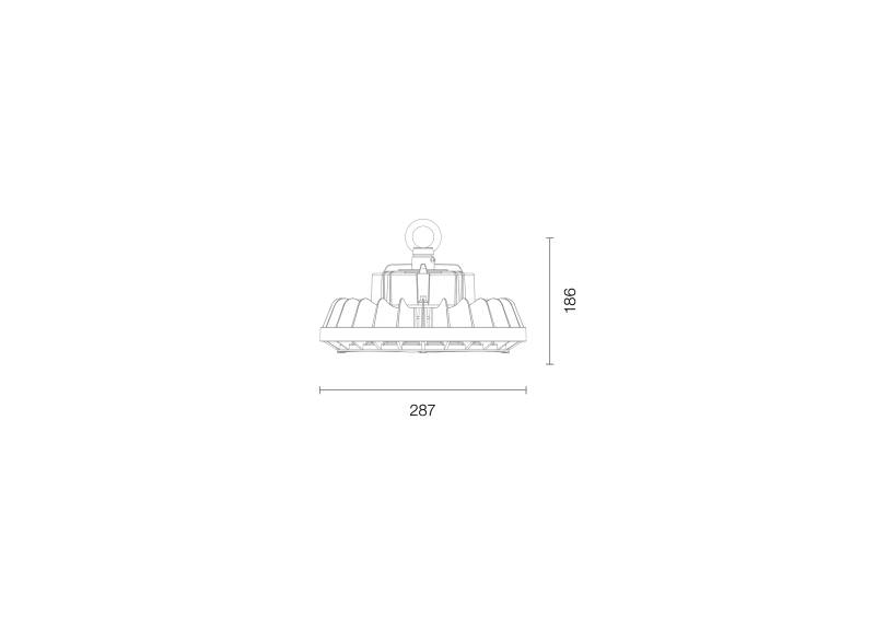 Lichtline LED-Hallenstrahler 435012140046