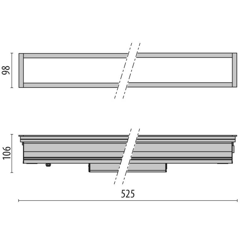 Spittler LED-Anbauleuchte linear 3107554