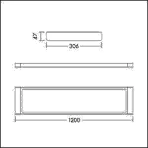 THORNeco LED-Anbauleuchte ROXY1200D4000840FLEX THORNeco LED-Anbauleuchte ROXY1200D4000840FLEX