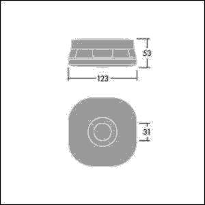 Thorn LED-Notlichtleuchte VoyagerFITMSCE3NMBK