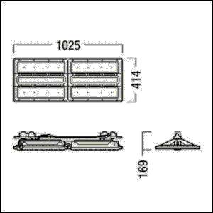 Zumtobel Group LED-Hallenleuchte CR2PL L35k #42187260