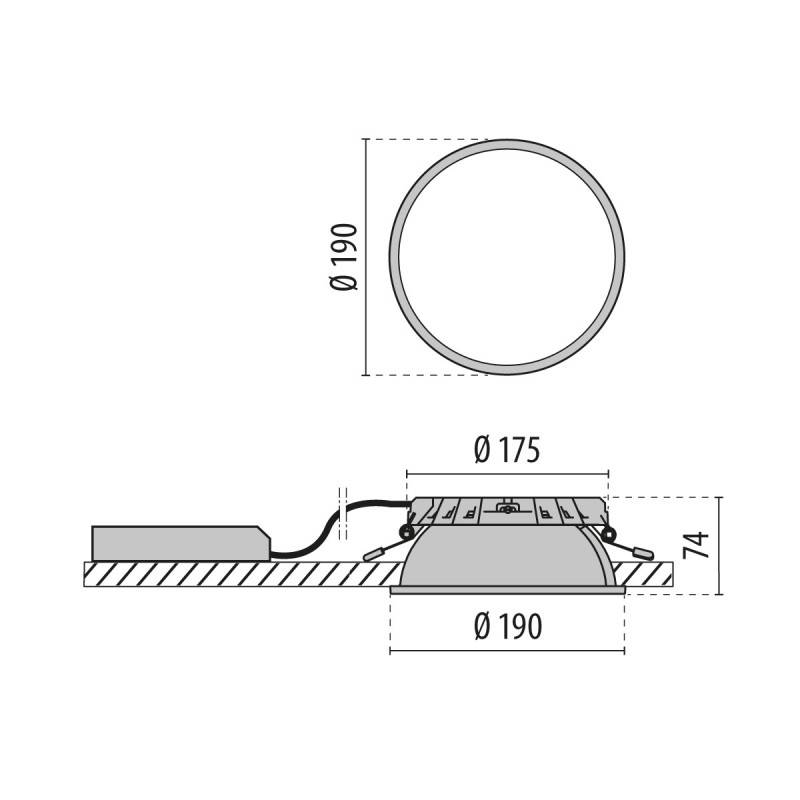 Spittler LED-Downlight 3108966