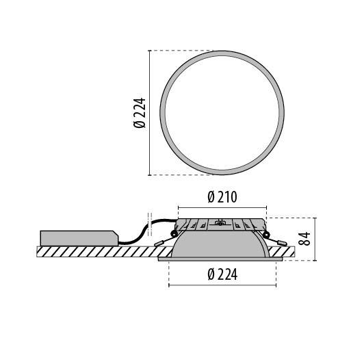 Spittler LED-Downlight 3110059
