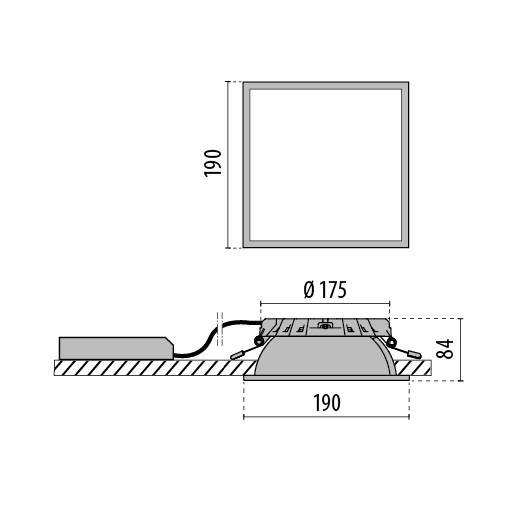 Spittler LED-Downlight 3110062