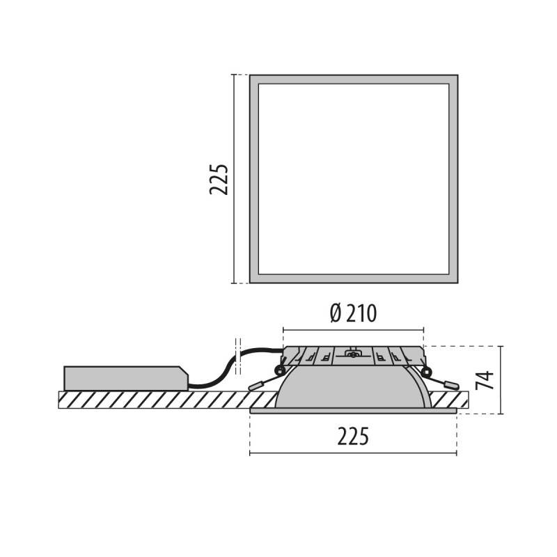 Spittler LED-Downlight 3110067