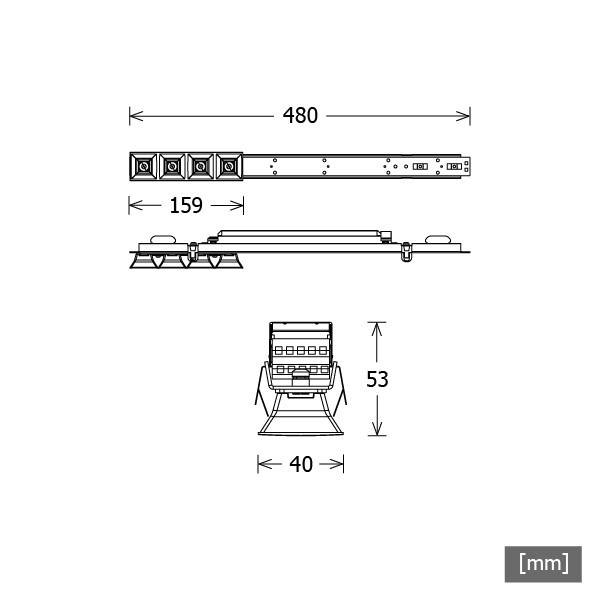 LTS Licht&Leuchten LED-Lichteinsatz LK-CH 045.040#665606