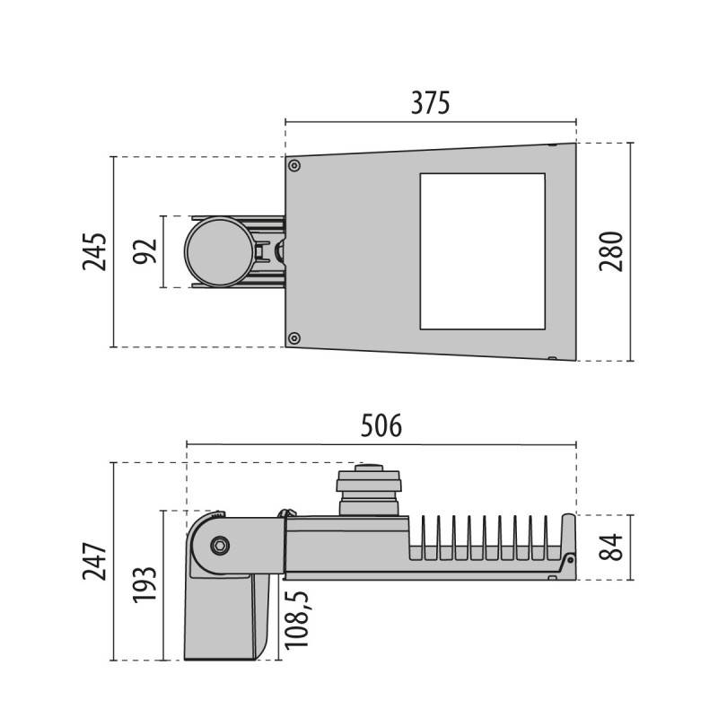 Spittler LED-Straßenleuchte 3112202