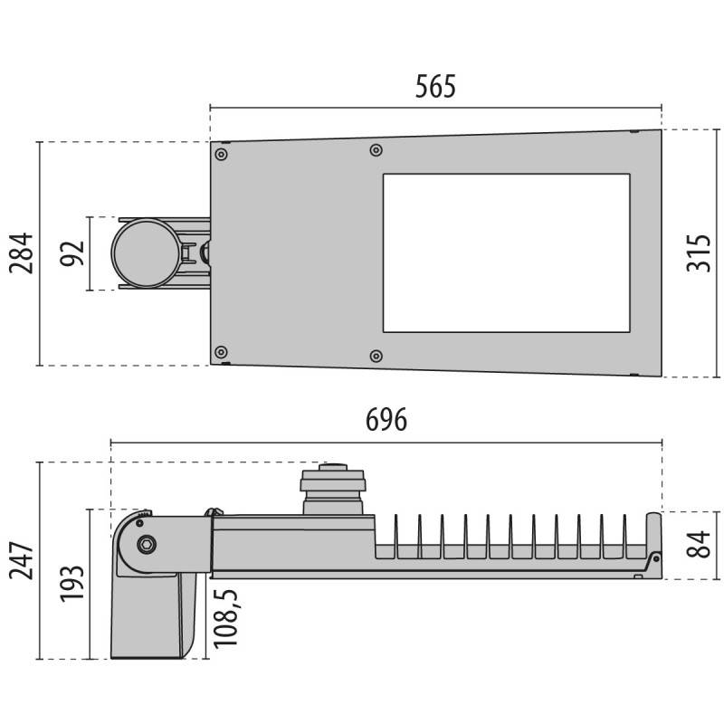 Spittler LED-Straßenleuchte 3112211