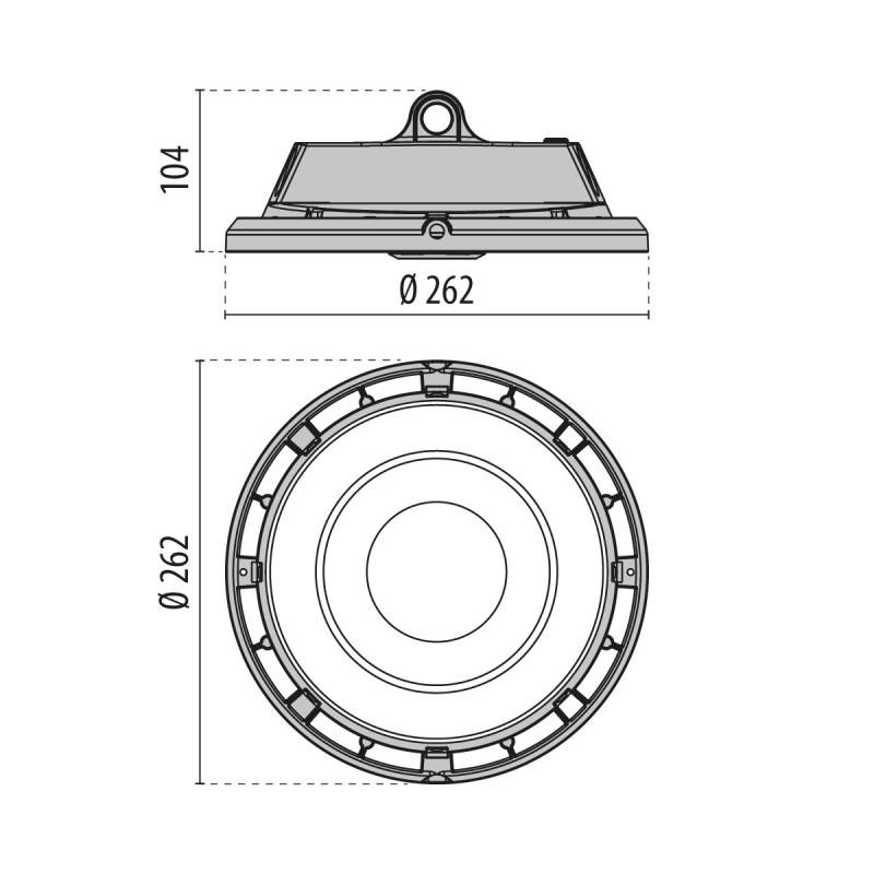 Spittler LED-Hallenpendelleuchte 3111274