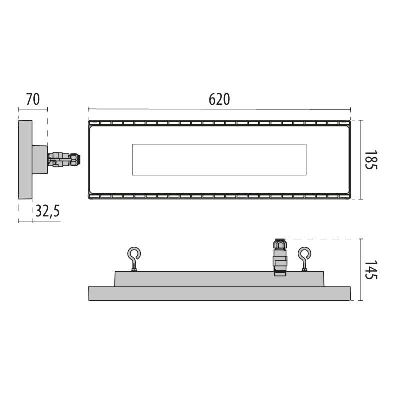 Spittler LED-Hallenpendelleuchte 3101188