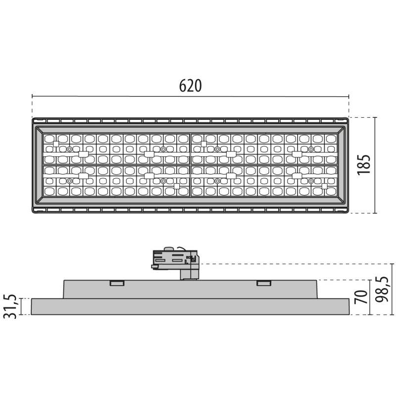 Spittler LED-Stromschienenstrahler 3101734
