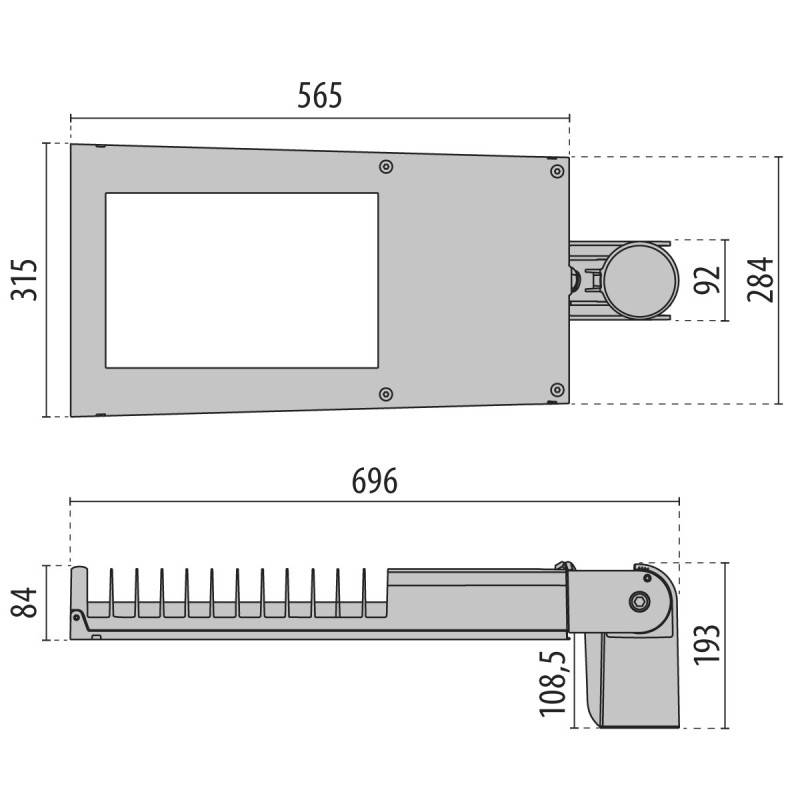 Spittler LED-Straßenleuchte 3105150