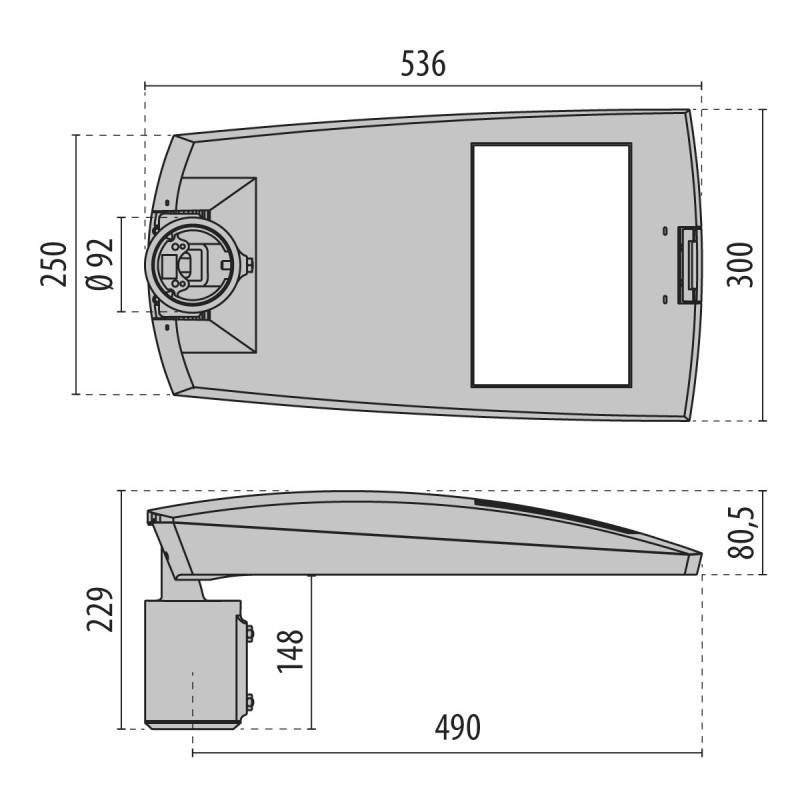 Spittler LED-Mastleuchte 3106239