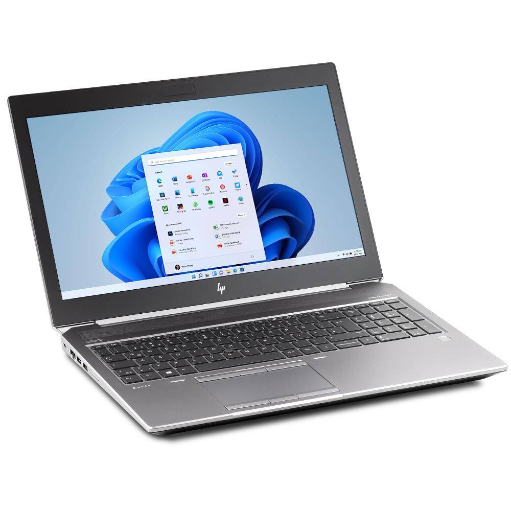 HP ZBook 15 G6 (Refurbished) 39,6cm (15,6") Workstation (i7 9850H, 16GB, 512GB SSD NVMe, T2000, WiFi) Win 11