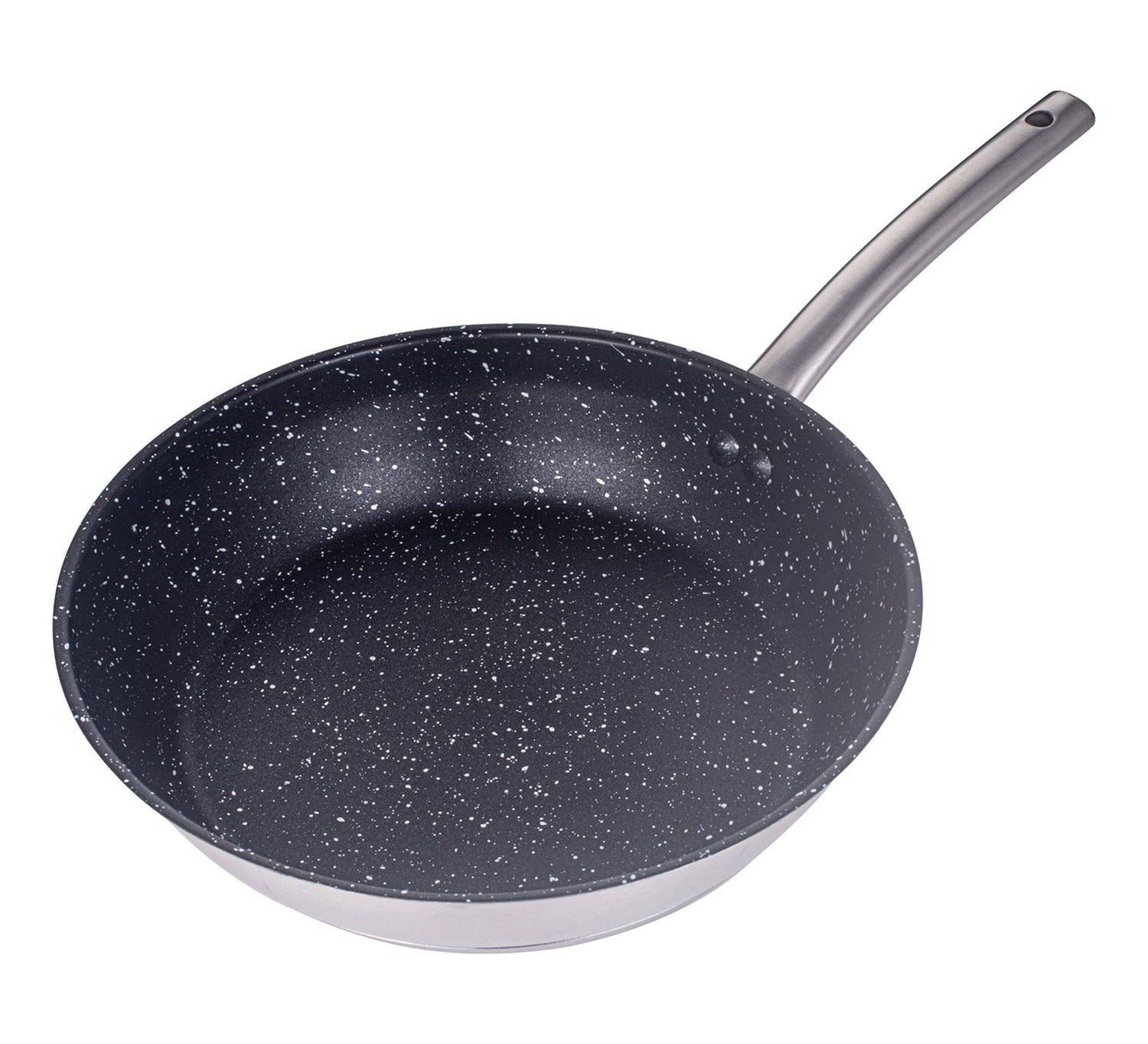 Bratpfanne Ø20cm Serie Ilias Edelstahl Pfanne geeignet für alle Herdarten