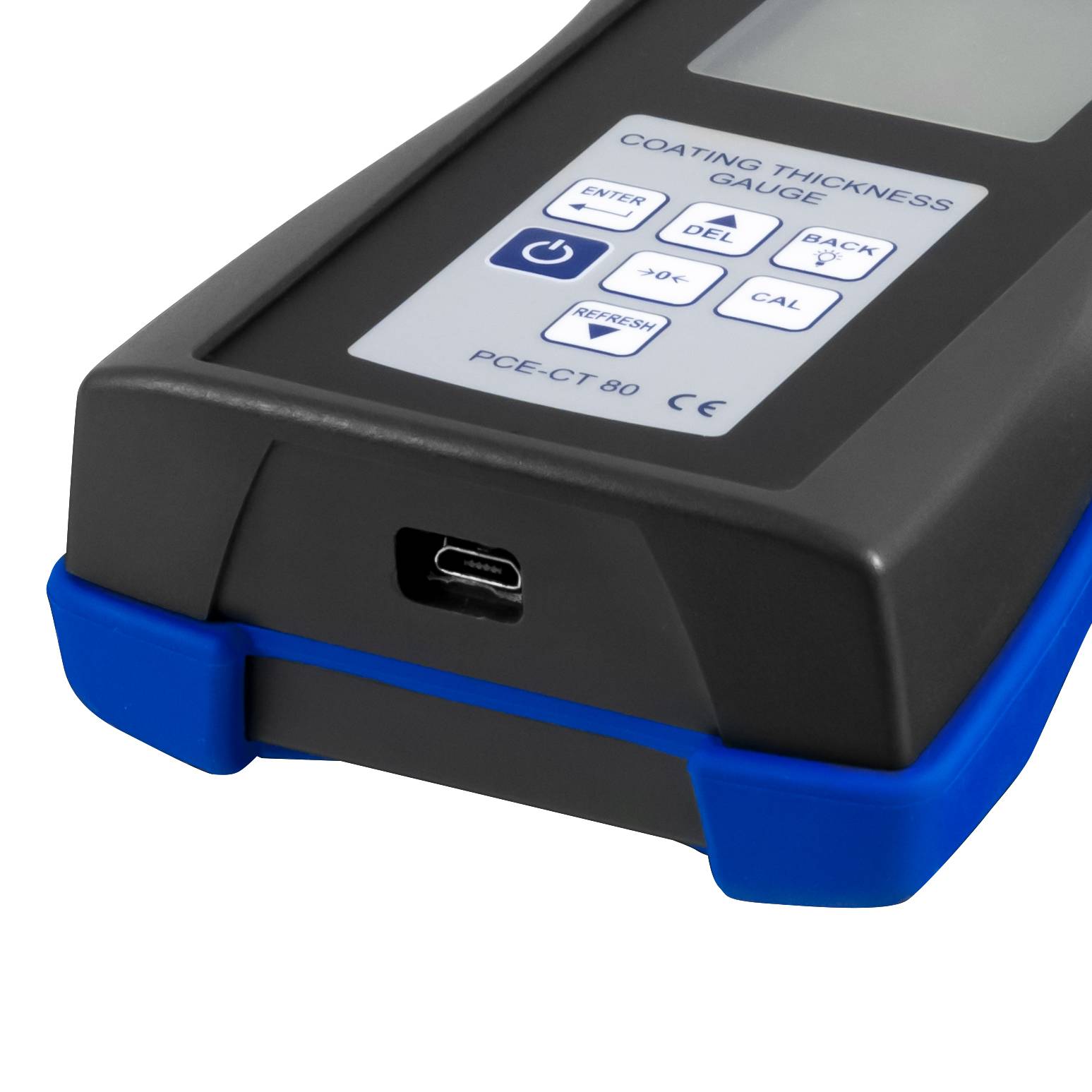 PCE Instruments Schichtdickenmessgerät PCE-CT 80-FN1D5-ICA inkl. Standard Sensor + ISO-Kalibrierzertifikat |Fe + NFe