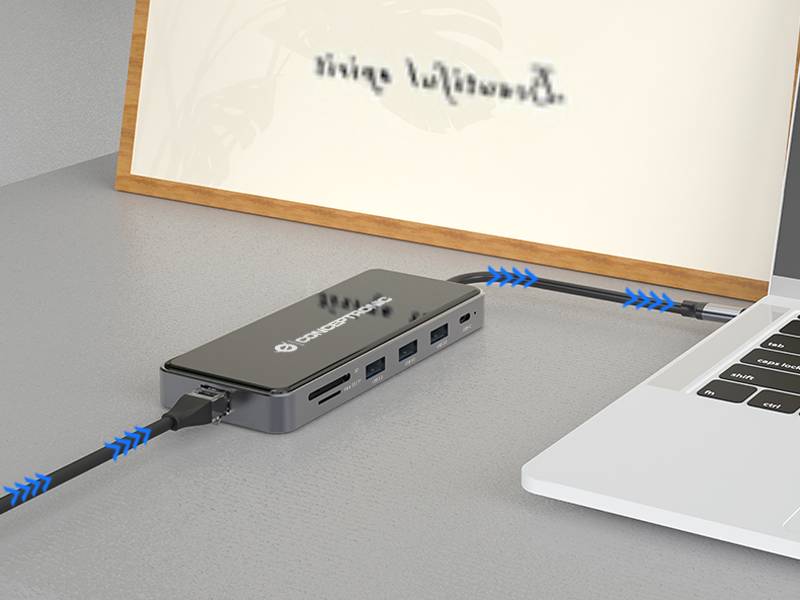 Conceptronic DONN15G - Dockingstation - USB-C 3.2 Gen 1