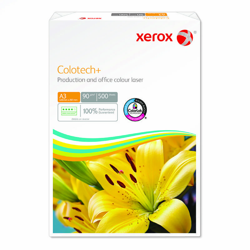 Xerox Colotech+ - Sehr glatt - unbeschichtet - 100 Mikrometer - High White - A3 (297 x 420 mm)