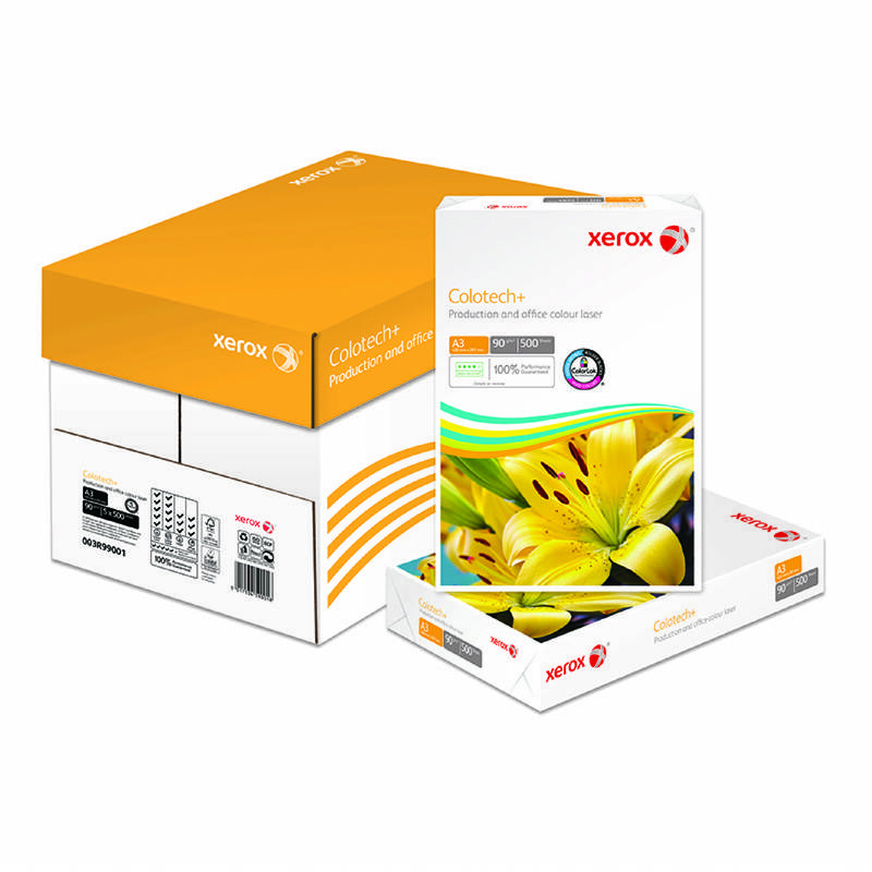 Xerox Colotech+ - Sehr glatt - unbeschichtet - 100 Mikrometer - High White - A3 (297 x 420 mm)
