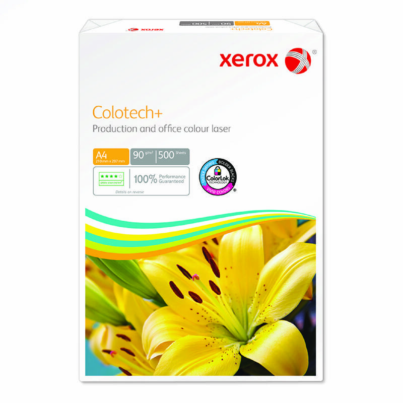 Xerox Colotech+ - Sehr glatt - unbeschichtet - 100 Mikrometer - High White - A4 (210 x 297 mm)