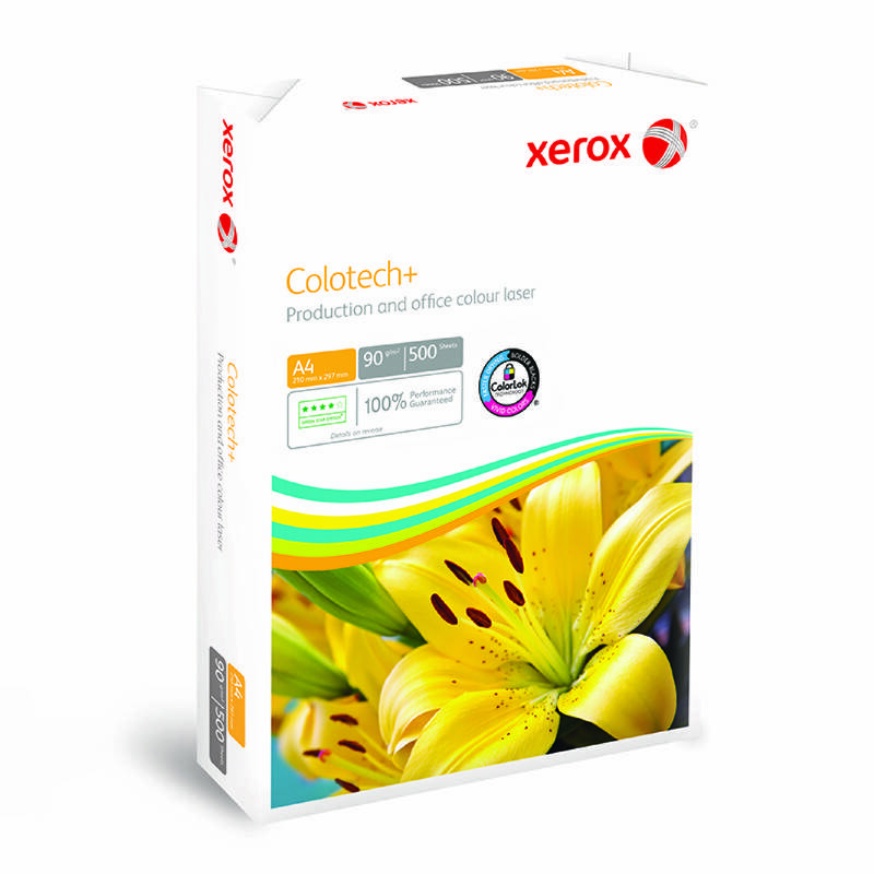Xerox Colotech+ - Sehr glatt - unbeschichtet - 100 Mikrometer - High White - A4 (210 x 297 mm)