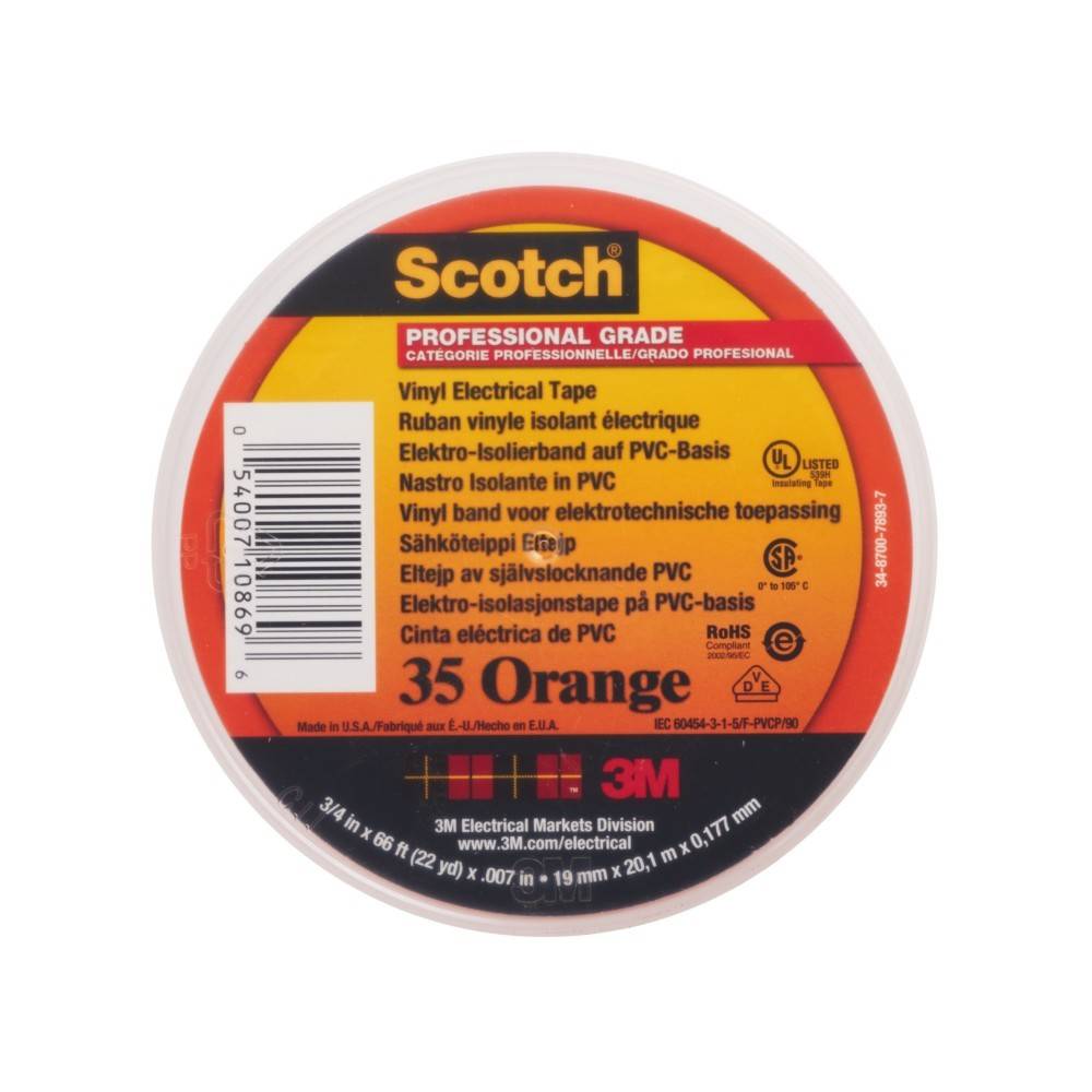 3M Deutschland PVC Elektro-Isolierband Scotch 35 19x20 or