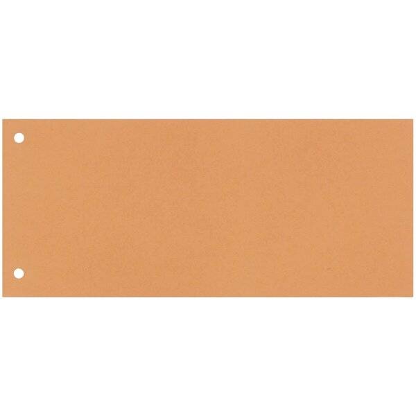 Trennstreifen - 190 g/qm Karton orange 100 Stück.