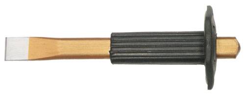 FAMEX 8222 Flachmeißel 250 mm mit Handschutz - aus deutscher Produktion