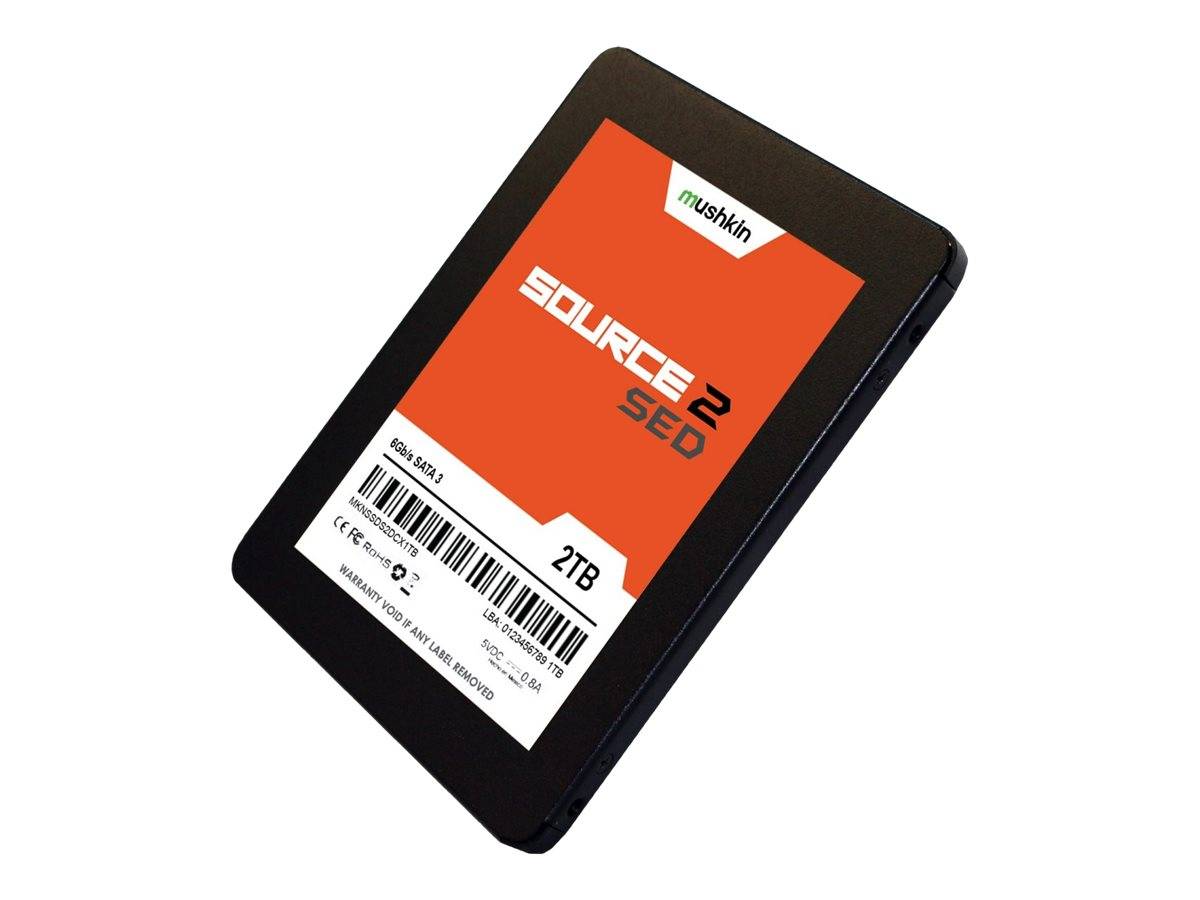 Mushkin Source 2 SED - SSD - verschlüsselt - 2 TB - intern - 2.5"" (6.4 cm)