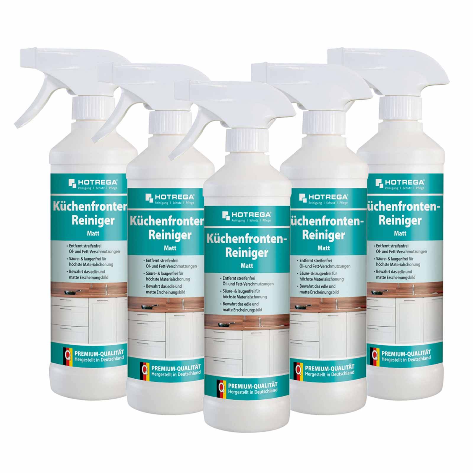 HOTREGA Küchenfronten-Reiniger matt Sets - Menge:5