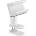 InLine® Tischklemme für Steckdosenleiste, drehbar, Federklemme, weiß Halterungen / Stative /