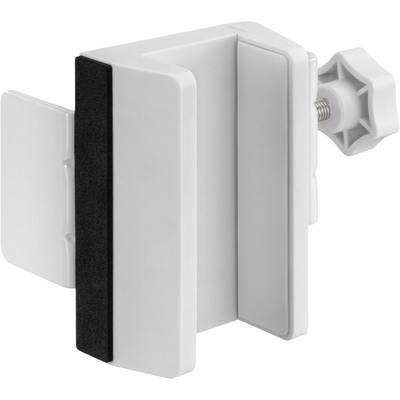 InLine® Tischbein-Klemme für Steckdosenleiste, Schraubklemme, weiß Halterungen / Stative /