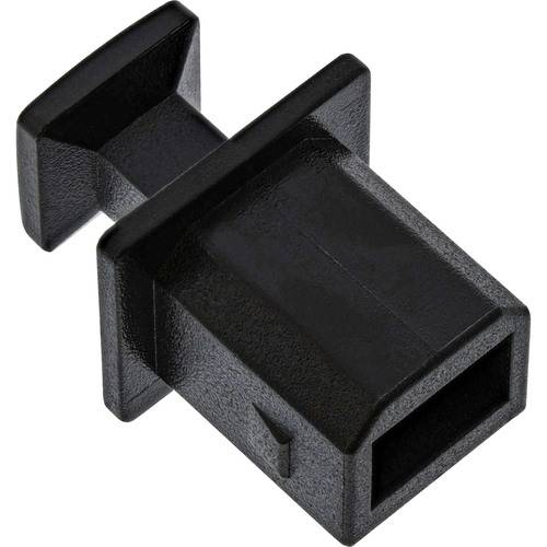 InLine® Staubschutz für USB-B Buchse, 50 Stück, schwarz Installation / Reinigung Staubschutze