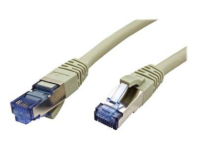 VALUE Patchkabel Kat.6A grau 0,3m Netzwerk & Smart Home Netzwerk-Zubehör Netzwerk- und DAC-Kabel