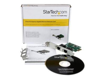 STARTECH ST1000SPEXD4 2 Port PCIe Netzwerk & Smart Home Netzwerk-Zubehör Netzwerkkarten & Adapter