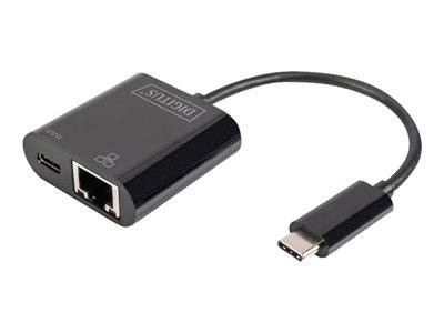 DIGITUS USB Type-C Gigabit Ethernet w.PD Netzwerk & Smart Home Netzwerk-Zubehör Netzwerkkarten &