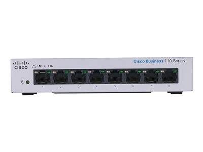 CISCO CBS110 Unmanaged 8-port GE Desktop Netzwerk & Smart Home Switch Nicht verwaltet