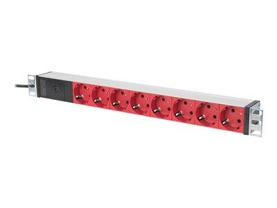 DIGITUS 1U Aluminium PDU 10A Plug C14Zul Netzwerk & Smart Home Powerline-Adapter