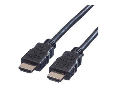 VALUE HDMI High Speed Kabel schwarz 2m Netzwerk & Smart Home Netzwerk-Zubehör Netzwerk- und