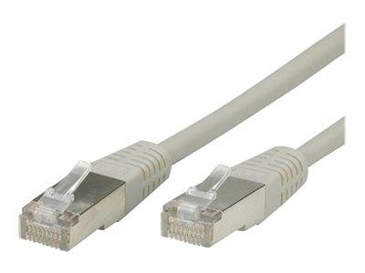 VALUE Patchkabel Kat.6 grau 2m Netzwerk & Smart Home Netzwerk-Zubehör Netzwerk- und DAC-Kabel