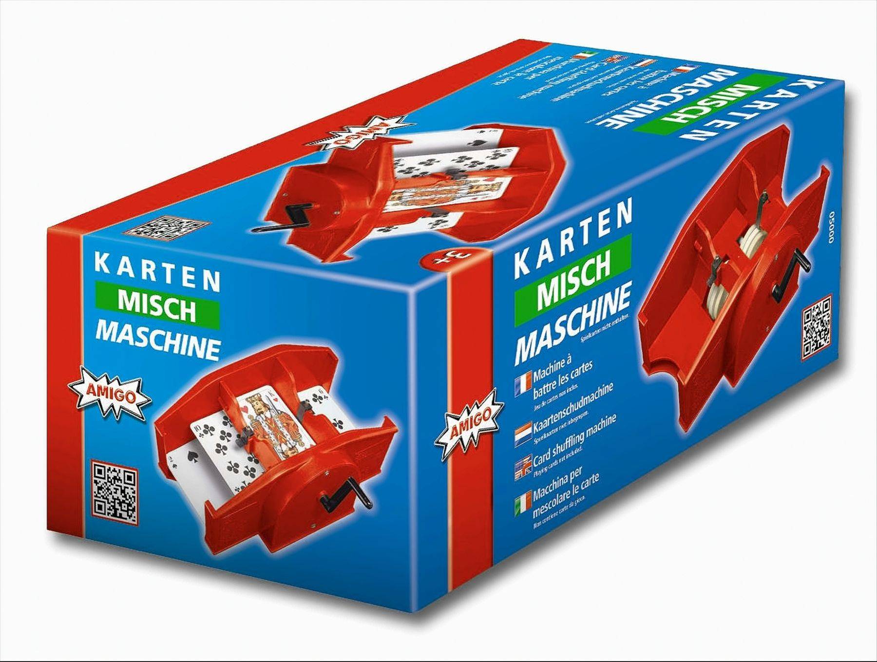 Kartenmischmaschine, Rot