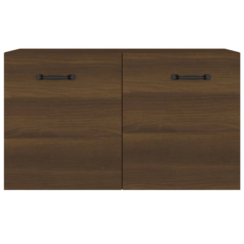 vidaXL Wandschrank Braun Eichen-Optik 60x36,5x35 cm Holzwerkstoff