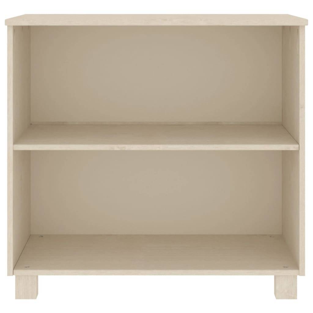 vidaXL Sideboard HAMAR Honigbraun 85x35x80 cm Massivholz Kiefer