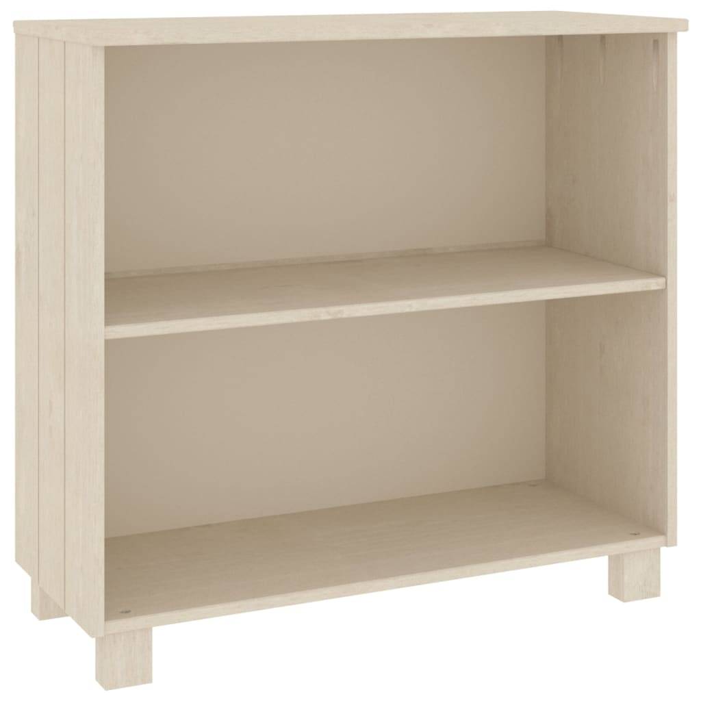 vidaXL Sideboard HAMAR Honigbraun 85x35x80 cm Massivholz Kiefer