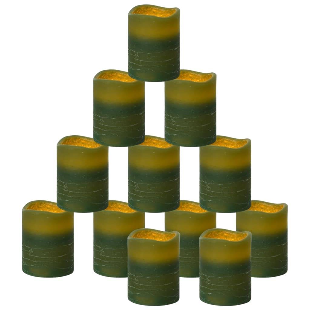 vidaXL LED-Kerzen 24 Stk. mit Fernbedienung Warmweiß