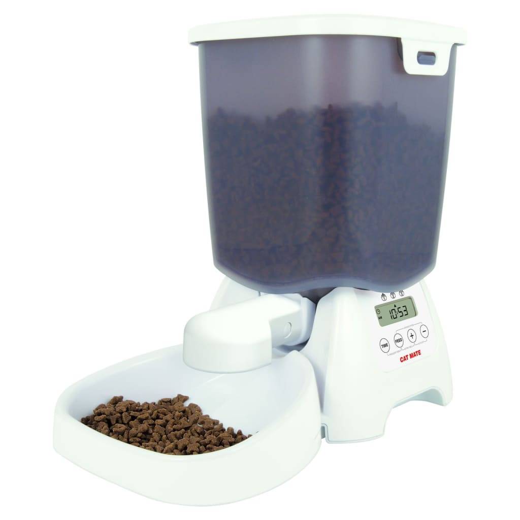 FLAMINGO Cat Mate Trockenfutter-Automat 21,5x21x34 cm 3 kg