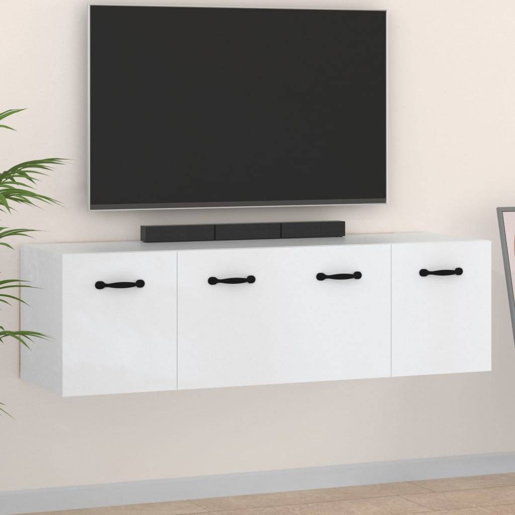 vidaXL Wandschränke 2 Stk. Weiß 80x35x36,5 cm Holzwerkstoff