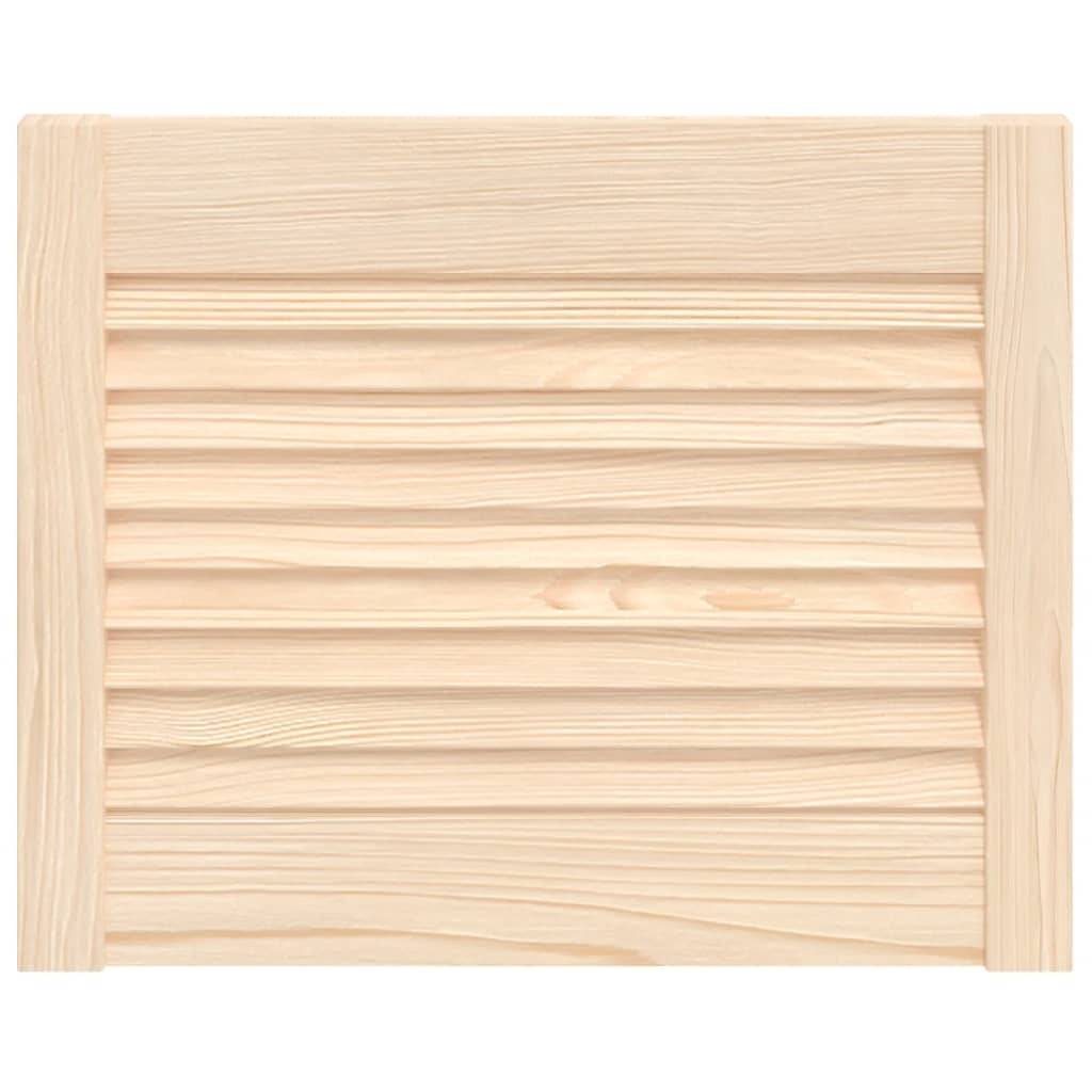 vidaXL Schranktür Lamellen-Design 39,5x49,4 cm Massivholz Kiefer